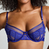 Soutien-gorge à armatures non-préformé Sable, Bleu