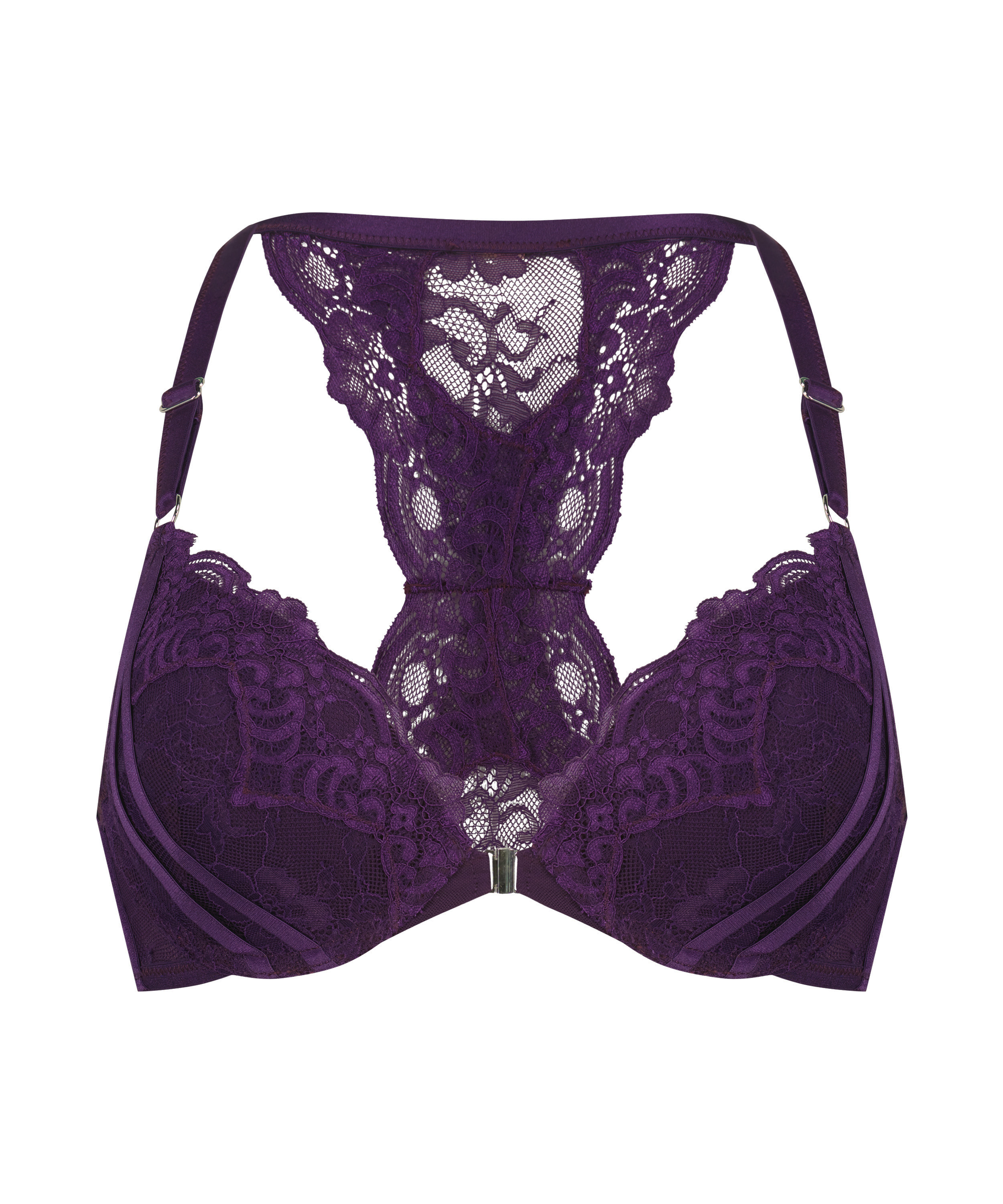 Soutien-gorge à armatures push-up Sienna, Violet, main
