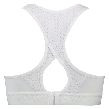 HKMX Soutien-gorge de sport The All Star Maintien niveau 2, Blanc