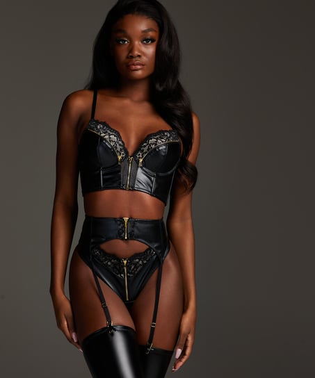 Private Porte-jarretelles Talia, Noir