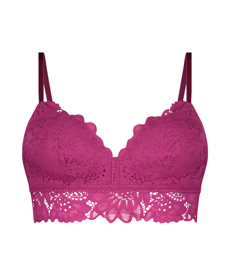 Soutien-gorge préformé sans armatures longline Shiloh, Rose