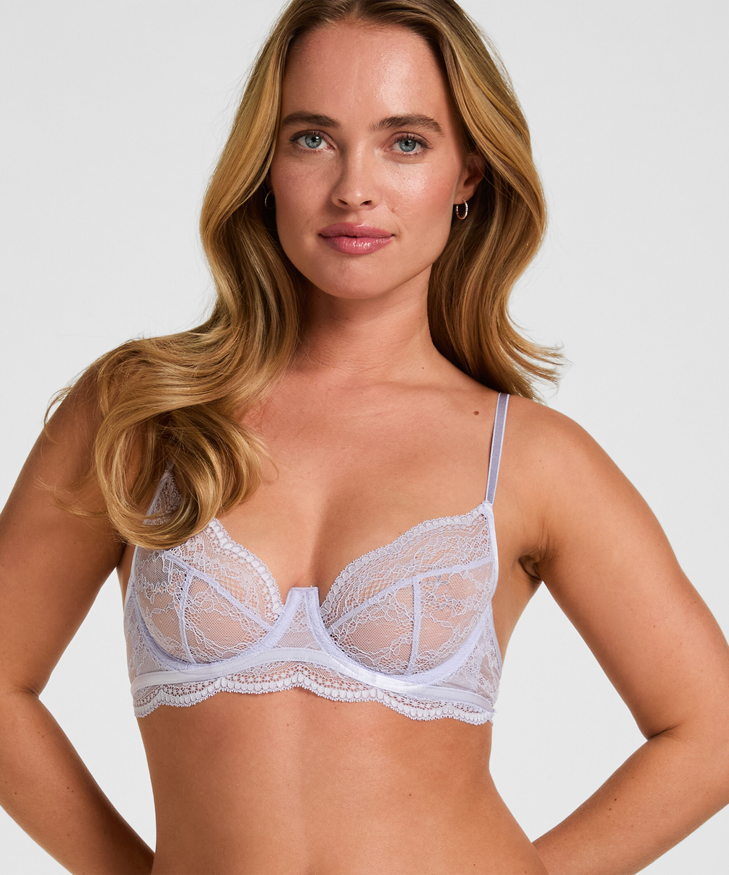 Soutien-gorge non-rembourré à armatures Isabelle, Violet