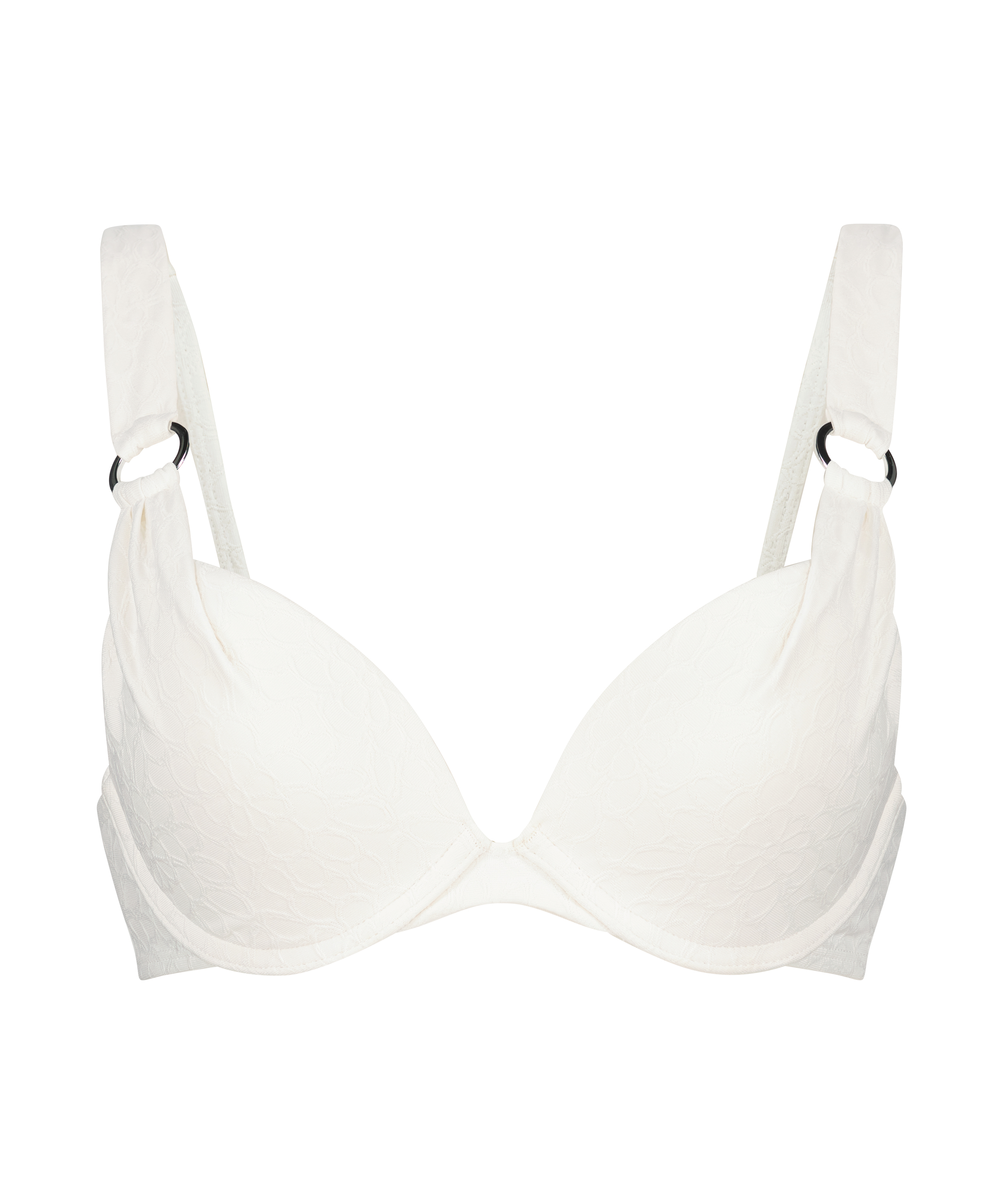 Haut de bikini rembourr&eacute; Push-Up Sri Lanka, Blanc, main