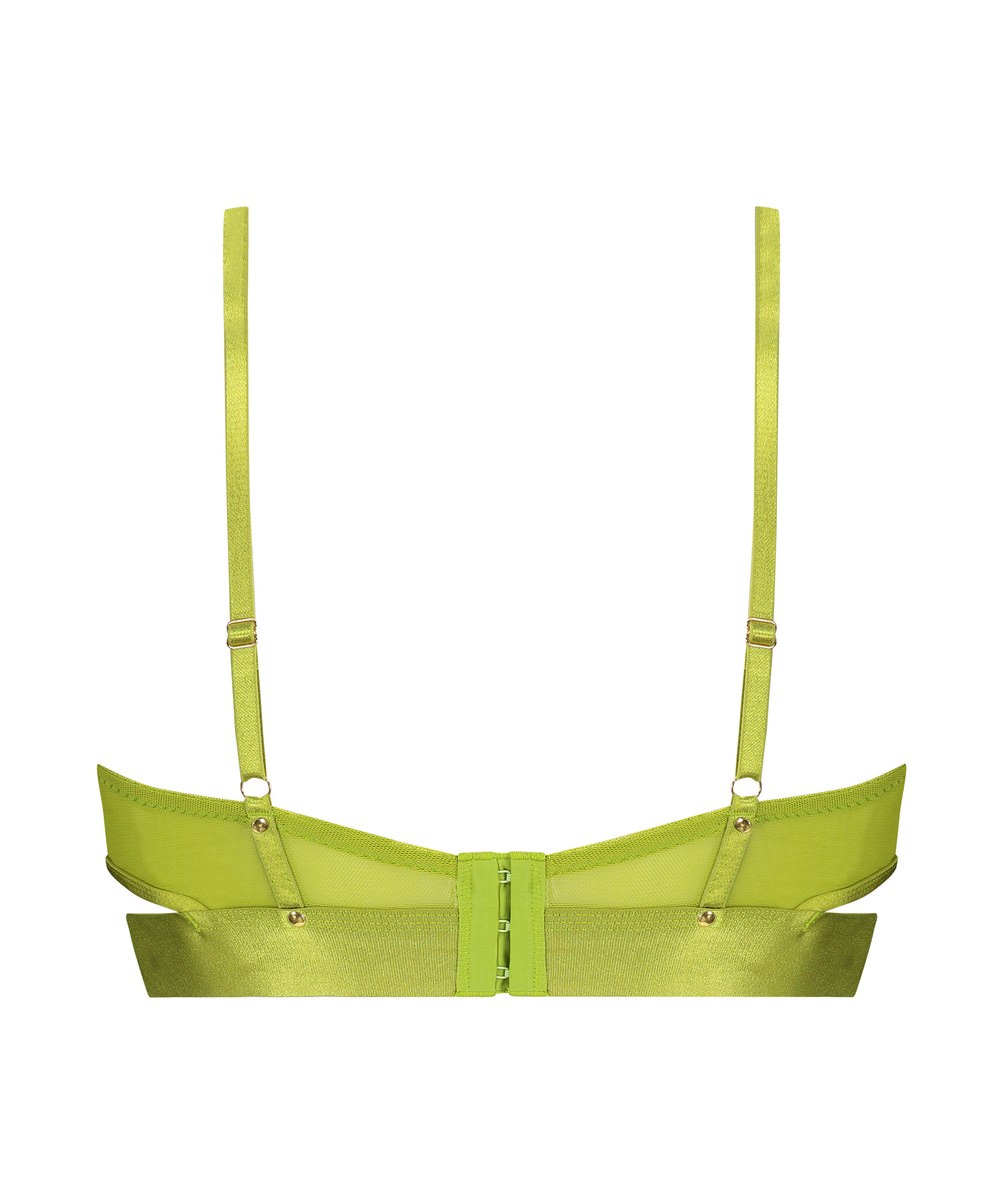 Soutien-gorge à armatures non-préformé longline Sable, Vert, main