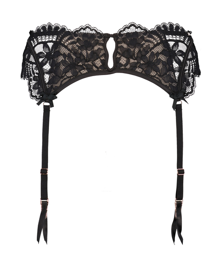 Porte-jarretelles Jamie, Noir