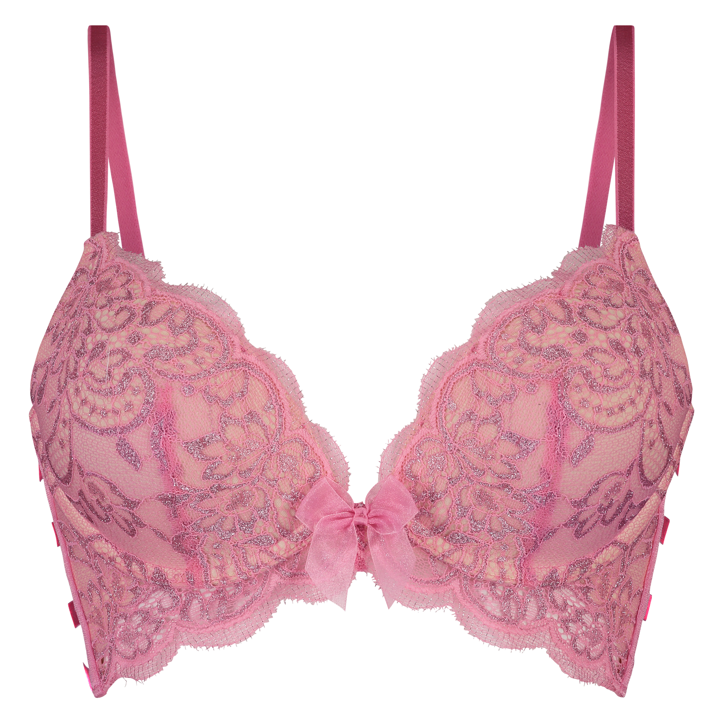 Soutien-gorge à armatures préformé push-up Fifi, Rose, main