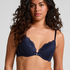 Soutien-gorge &agrave; armatures pr&eacute;form&eacute; push-up Marine, Bleu
