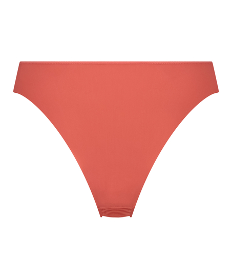 Slip brésilien invisible Stripe mesh, Rouge