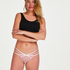Tanga string Sophie, Rose