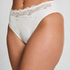Slip taille haute Diva, Blanc