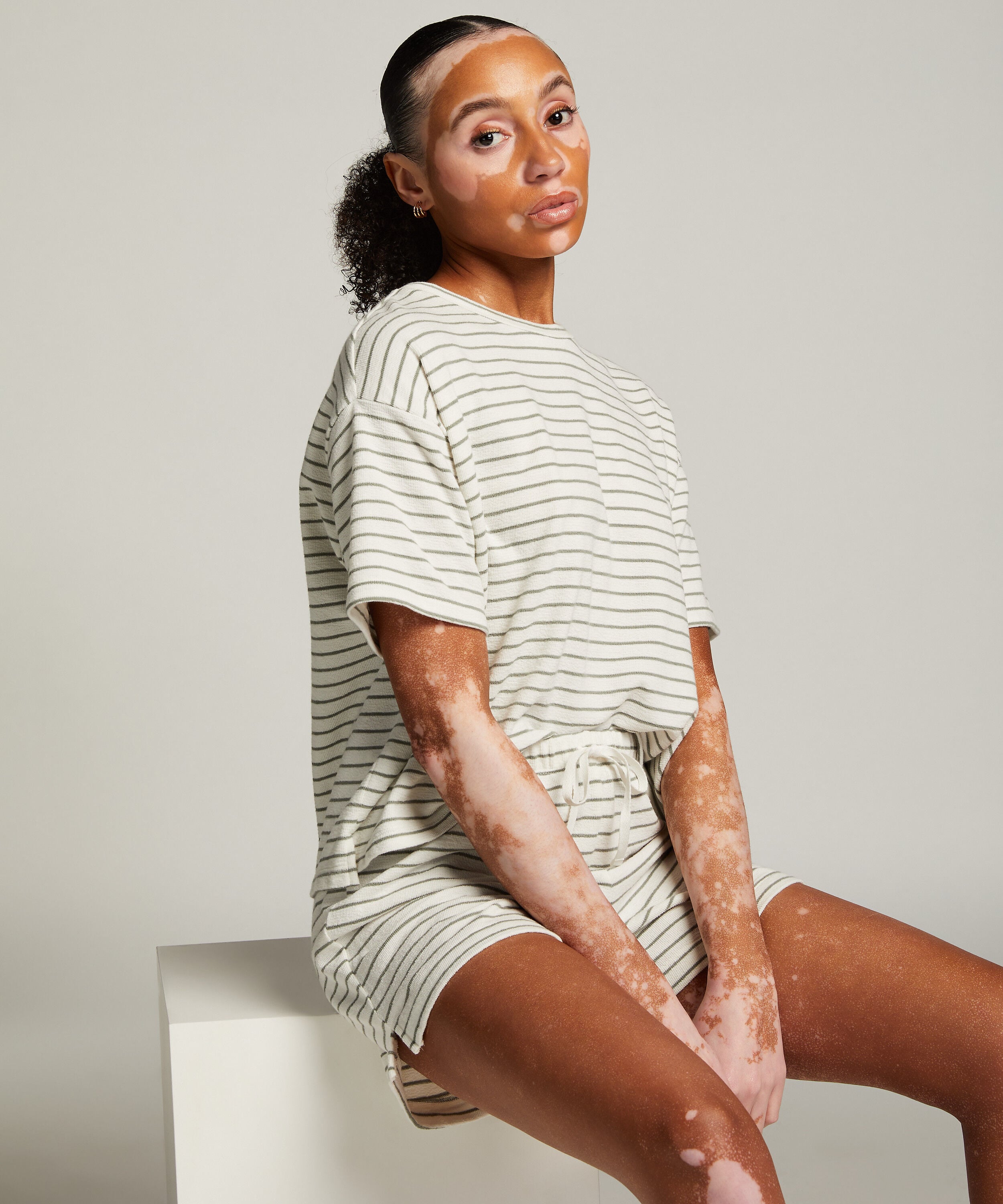 Short Coton, Blanc Short Coton, Blanc