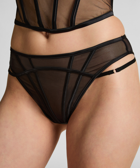 Culotte brésilienne Marie, Noir