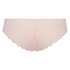 Slip brésilien iInvisible Lace Back, Rose