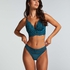 Soutien-gorge à armatures préformé longline Astrid, Bleu