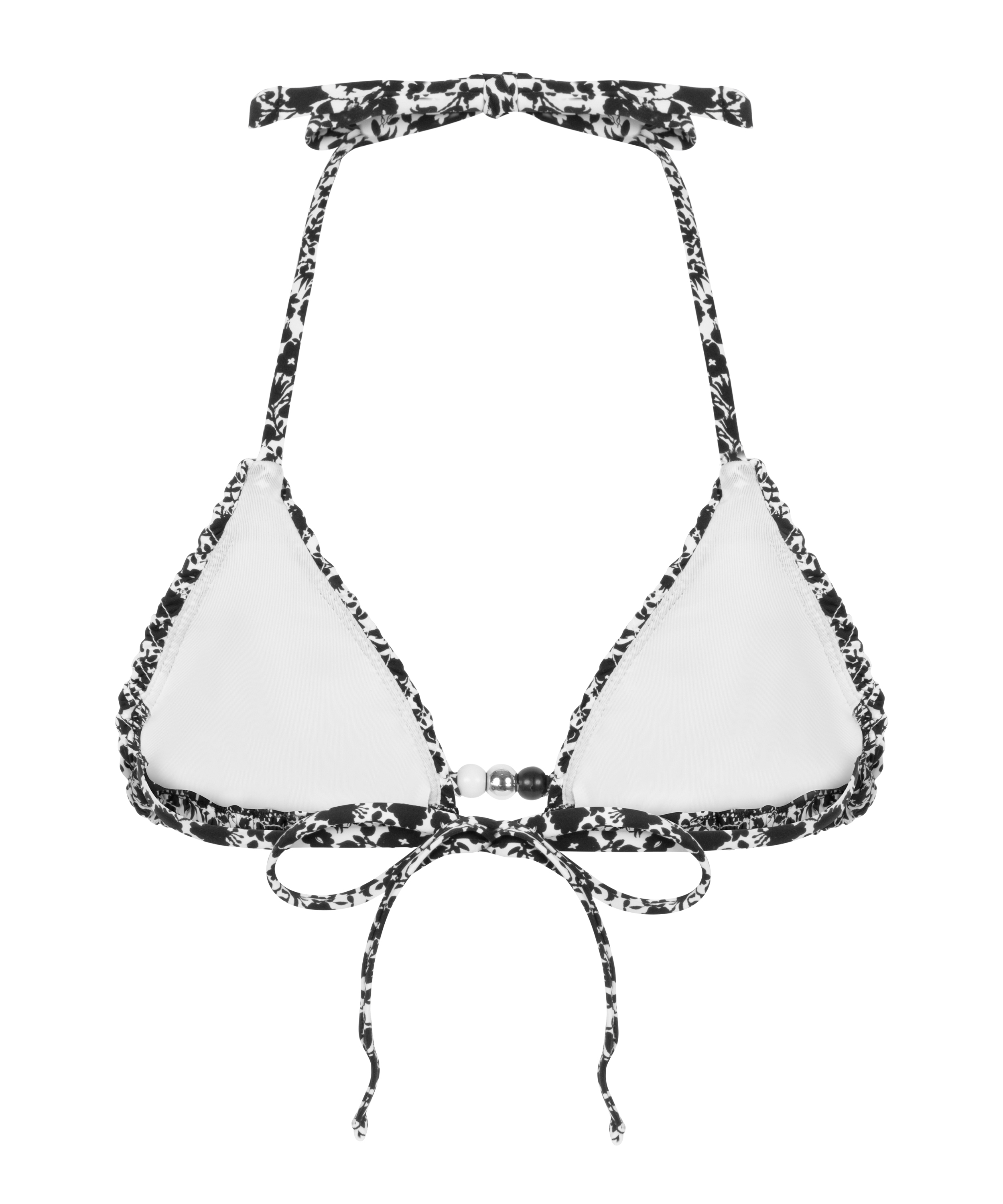 Haut de bikini triangle Lobos, Noir, main