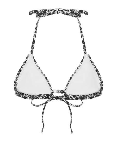 Haut de bikini triangle Lobos, Noir