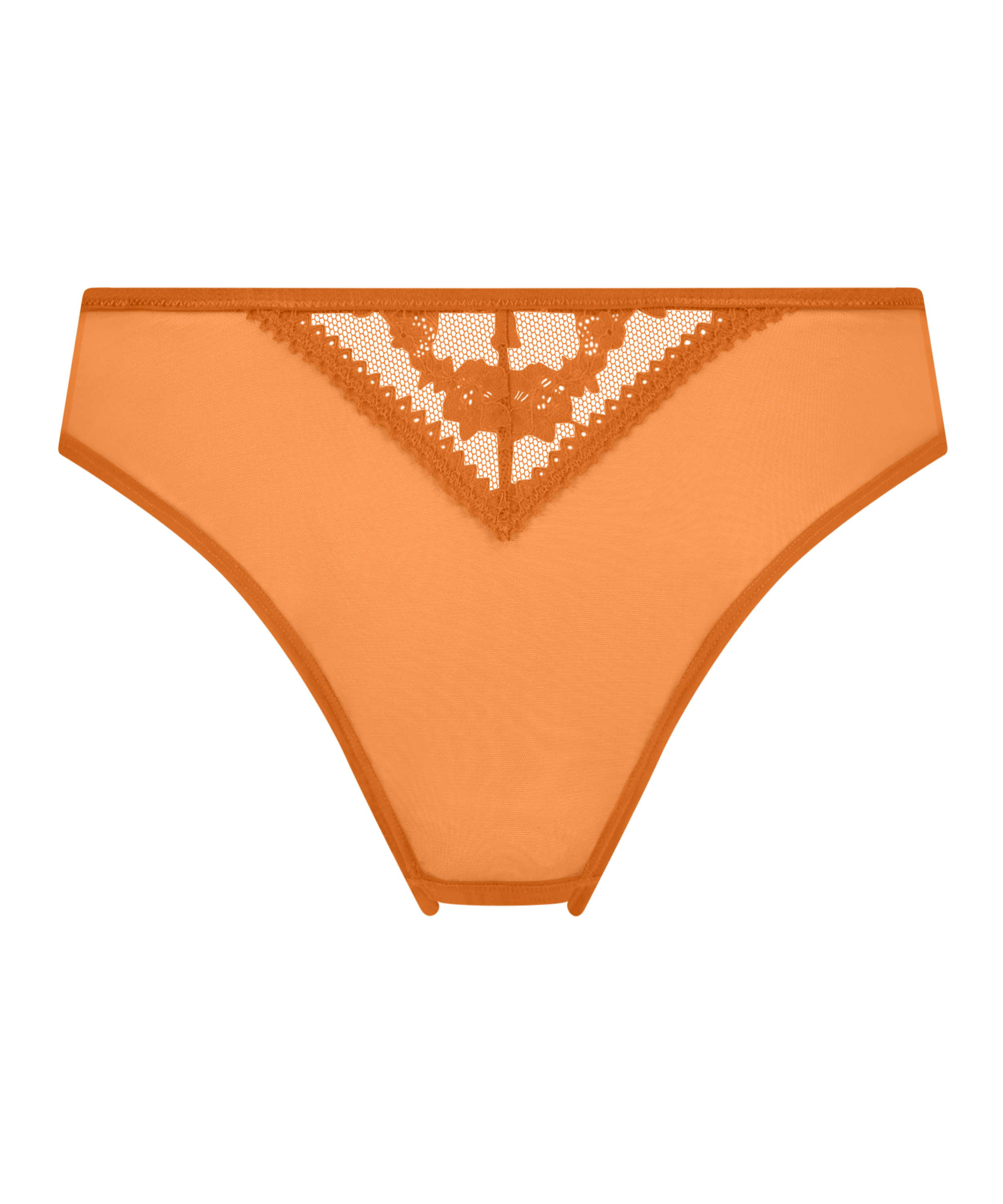 Slip brésilien Vera, Orange, main
