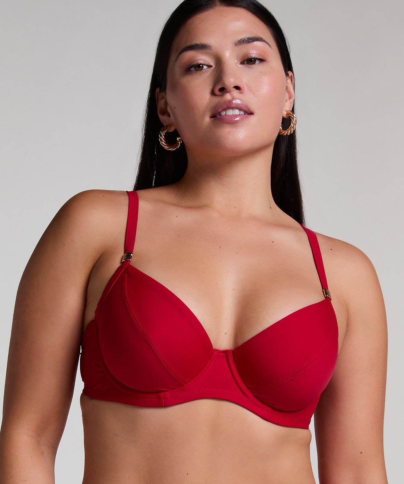 Haut de bikini Luna, Rouge Haut de bikini Luna, Rouge