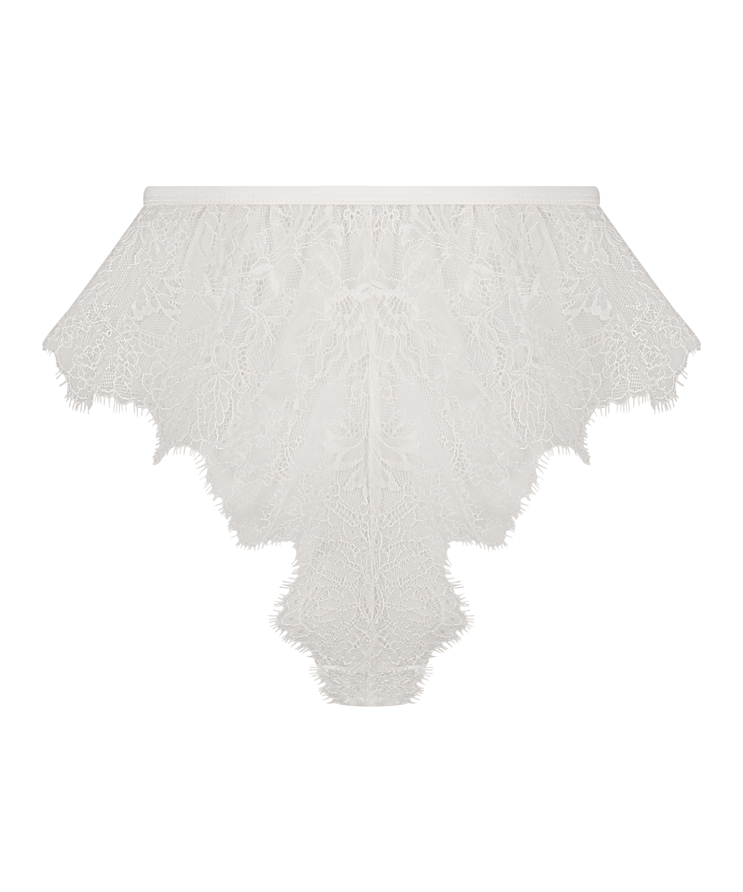 Culotte fran&ccedil;aise Lace Camille, Blanc, main