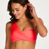 Haut de bikini bandeau Cairo, Rouge