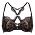 Soutien-gorge à armatures rembourré Cynthia, Noir
