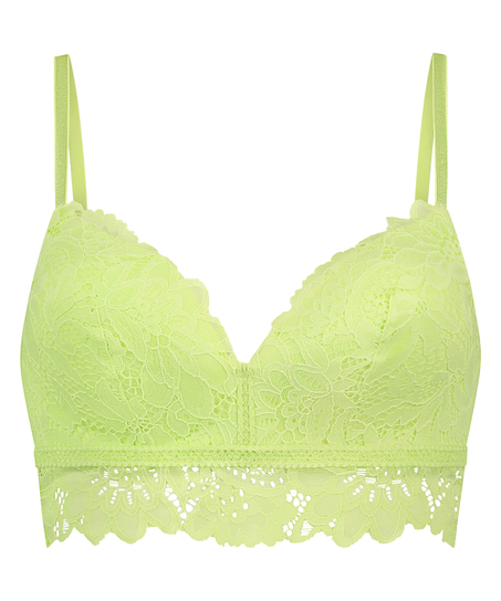 Soutien-gorge préformé sans armatures longline Shiloh, Vert
