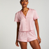 Ensemble de pyjama Satin, Rose