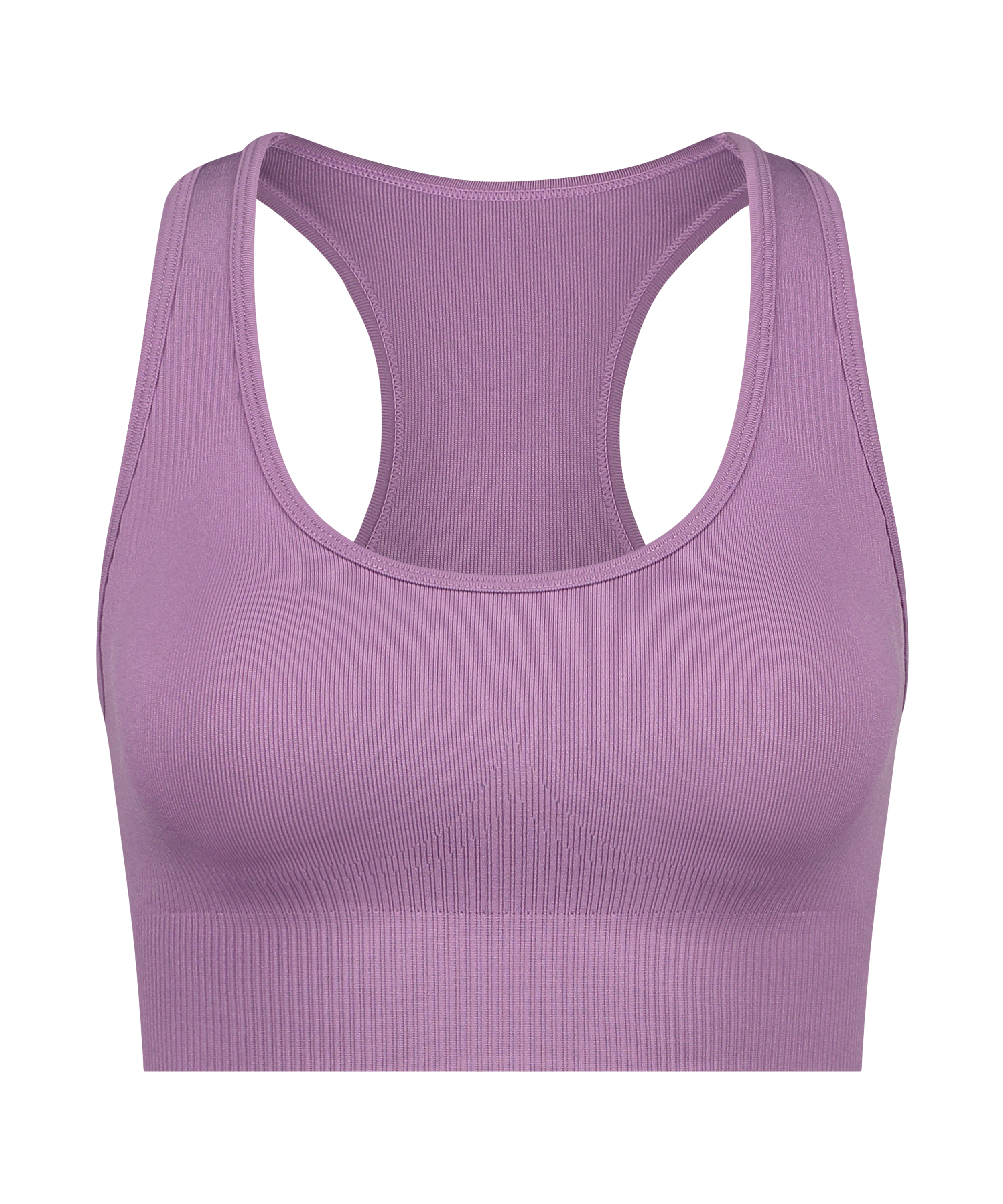 HKMX Soutien-gorge de sport sans couture, Violet, main