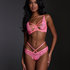 Soutien-gorge à armatures non-préformé Sosha, Rose