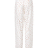 Pantalon de pyjama côtelé, Blanc