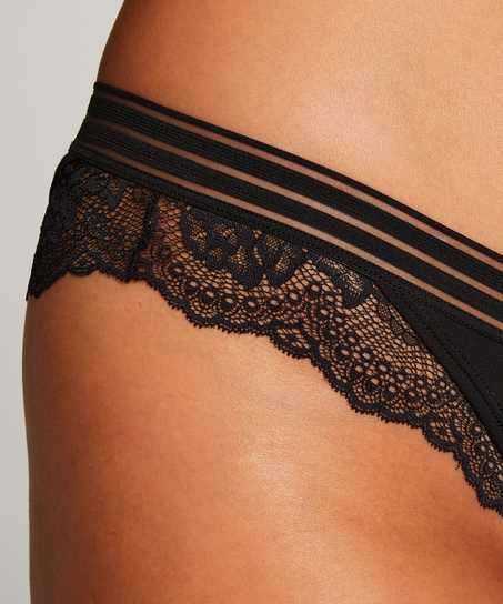 Slip br&eacute;silien Sully, Noir