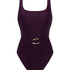 Maillot de bain sculptant Costa, Violet