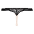 Tanga String Orla, Noir