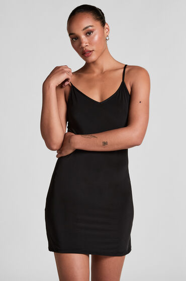 Hunkemöller Fond de robe lissant Noir