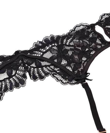 Porte-jarretelles Jamie, Noir