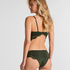 Soutien-gorge à armatures rembourré longline Amara, Vert