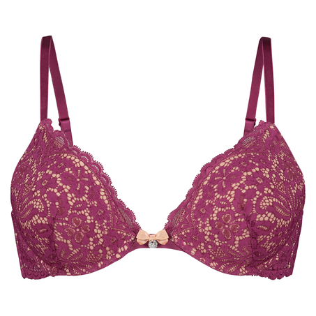 Soutien-gorge push-up à armatures rembourré Rose, Violet