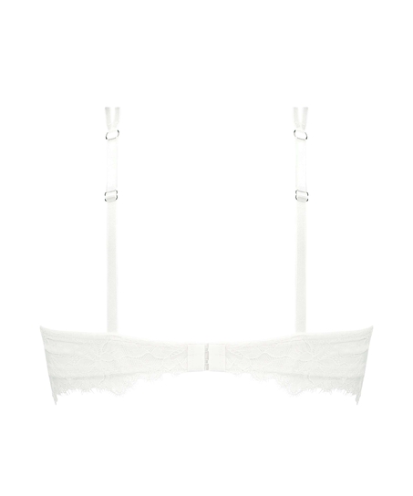 Soutien-gorge à armatures préformé longline Isabella, Blanc
