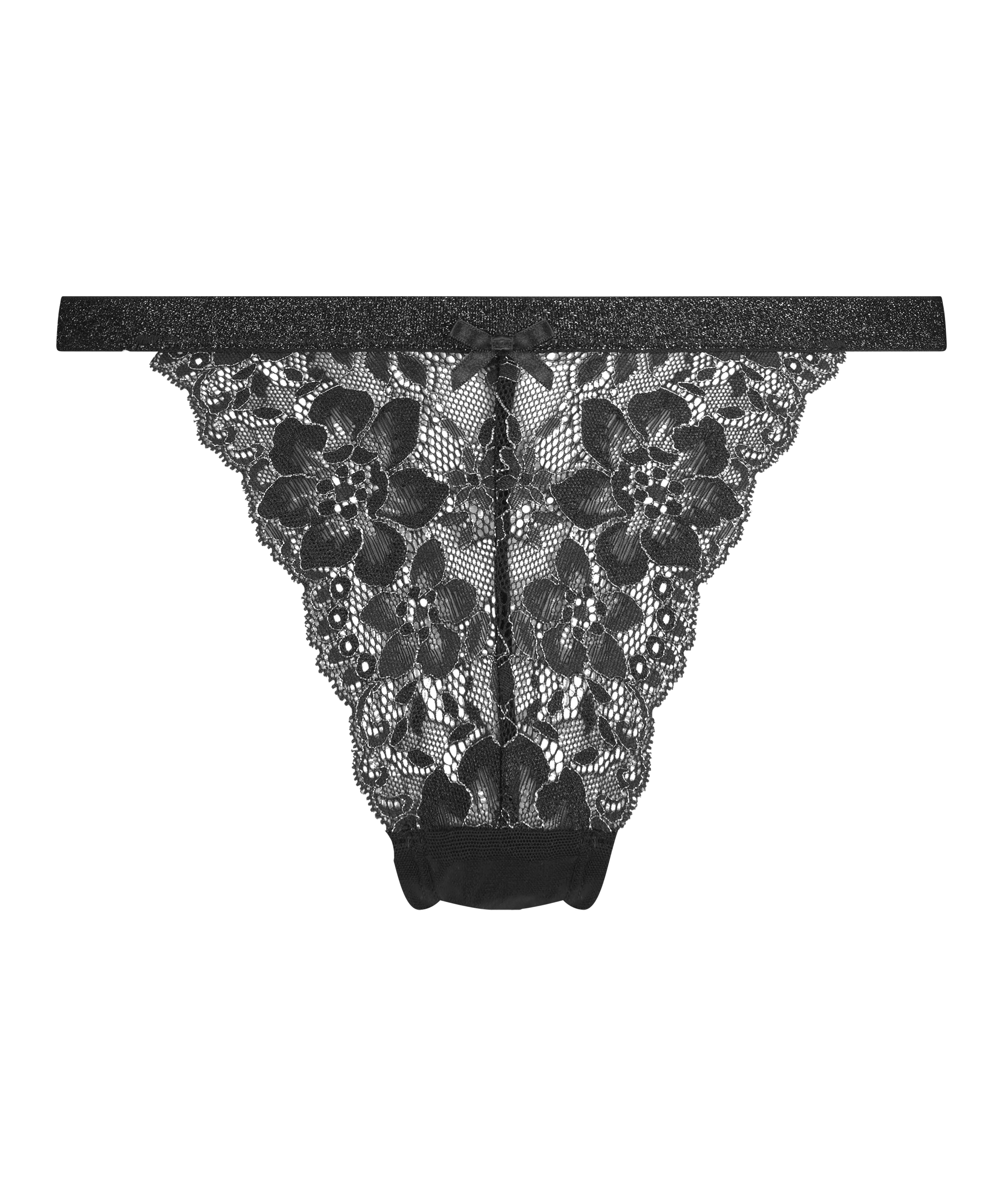 Slip br&eacute;silien Dewi, Noir, main