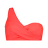 Haut de bikini bandeau Cairo, Rouge