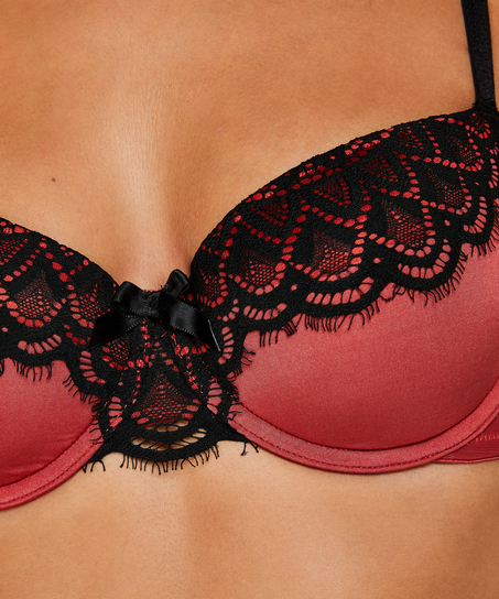 Soutien-gorge à armatures préformé Lina, Rouge