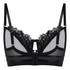 Soutien-gorge à armatures non-rembourré longline Nienke, Noir