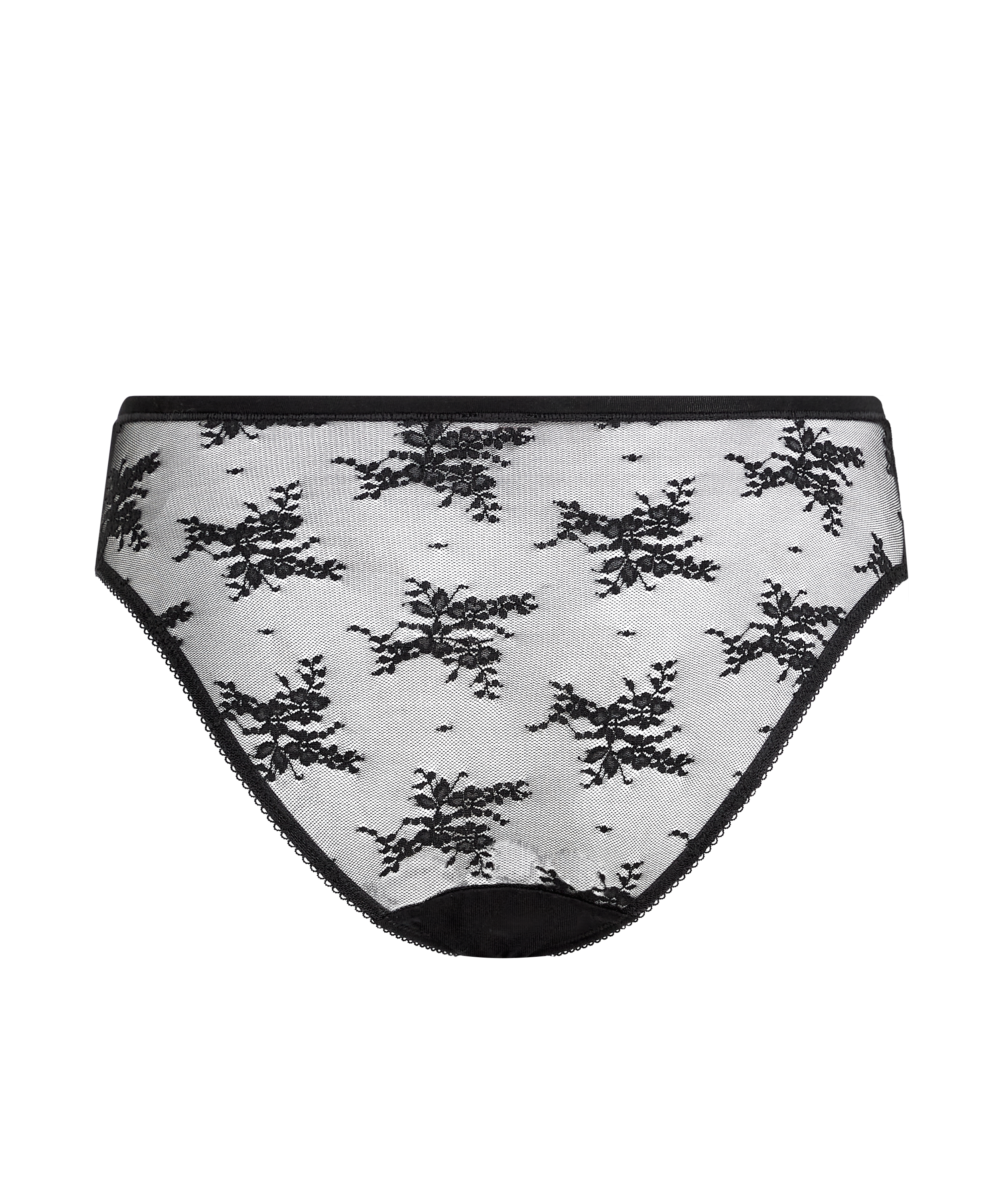 Culotte brésilienne Alex, Noir, main