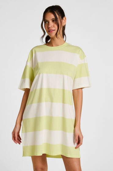 Hunkemöller Chemise de nuit à col rond Vert