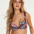 Haut de bikini push-up Animalia Rose, Marron