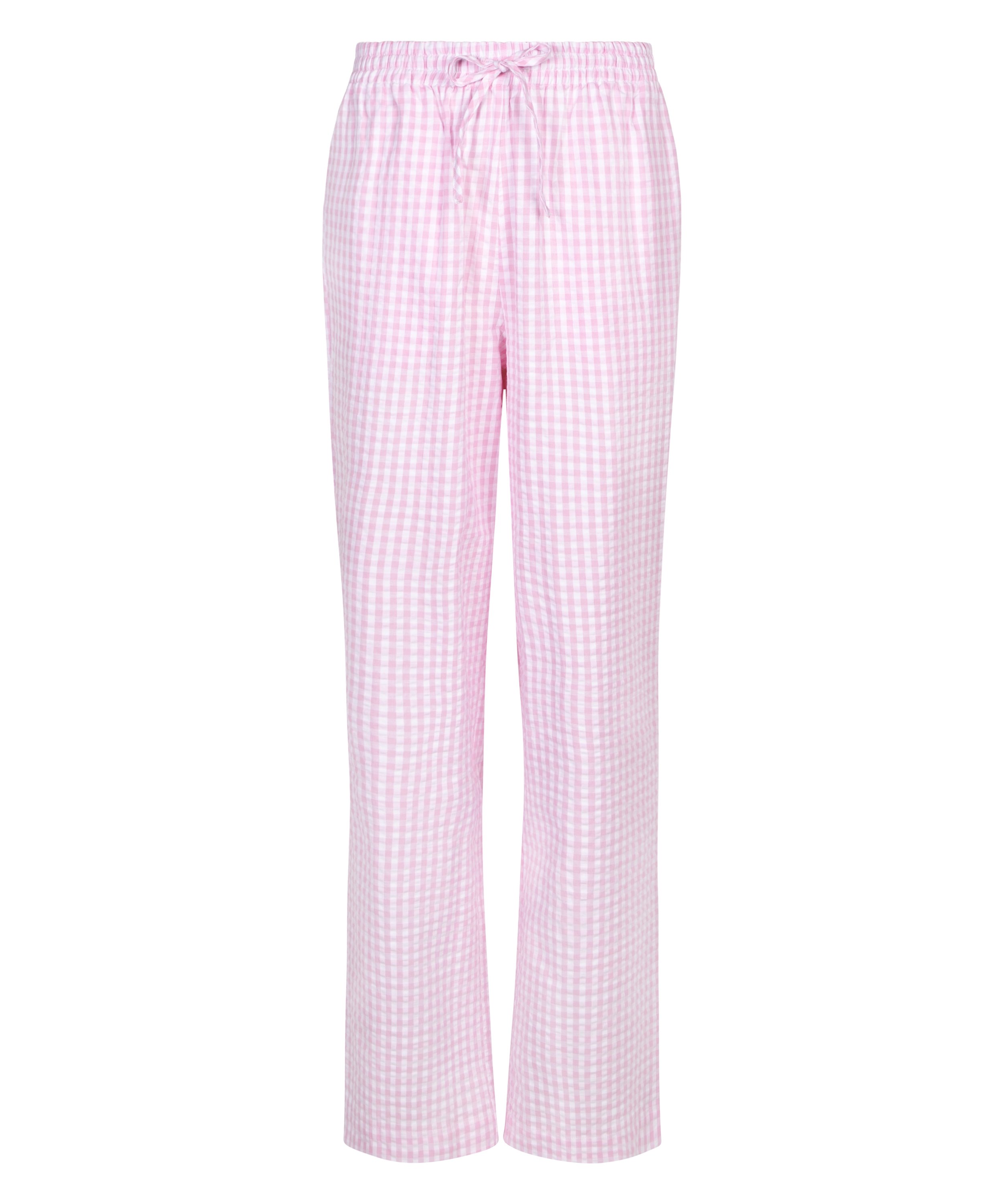 Pantalon de pyjama en Coton, Rose, main