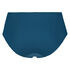 Slip taille haute Diva, Bleu