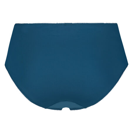 Slip taille haute Diva, Bleu