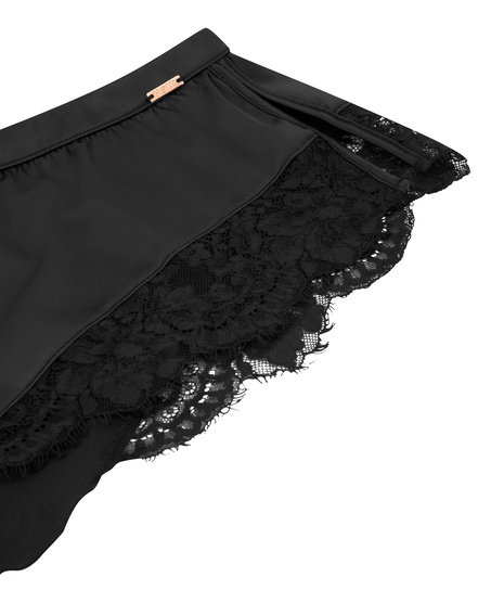 Culotte française Lace Valerie, Noir