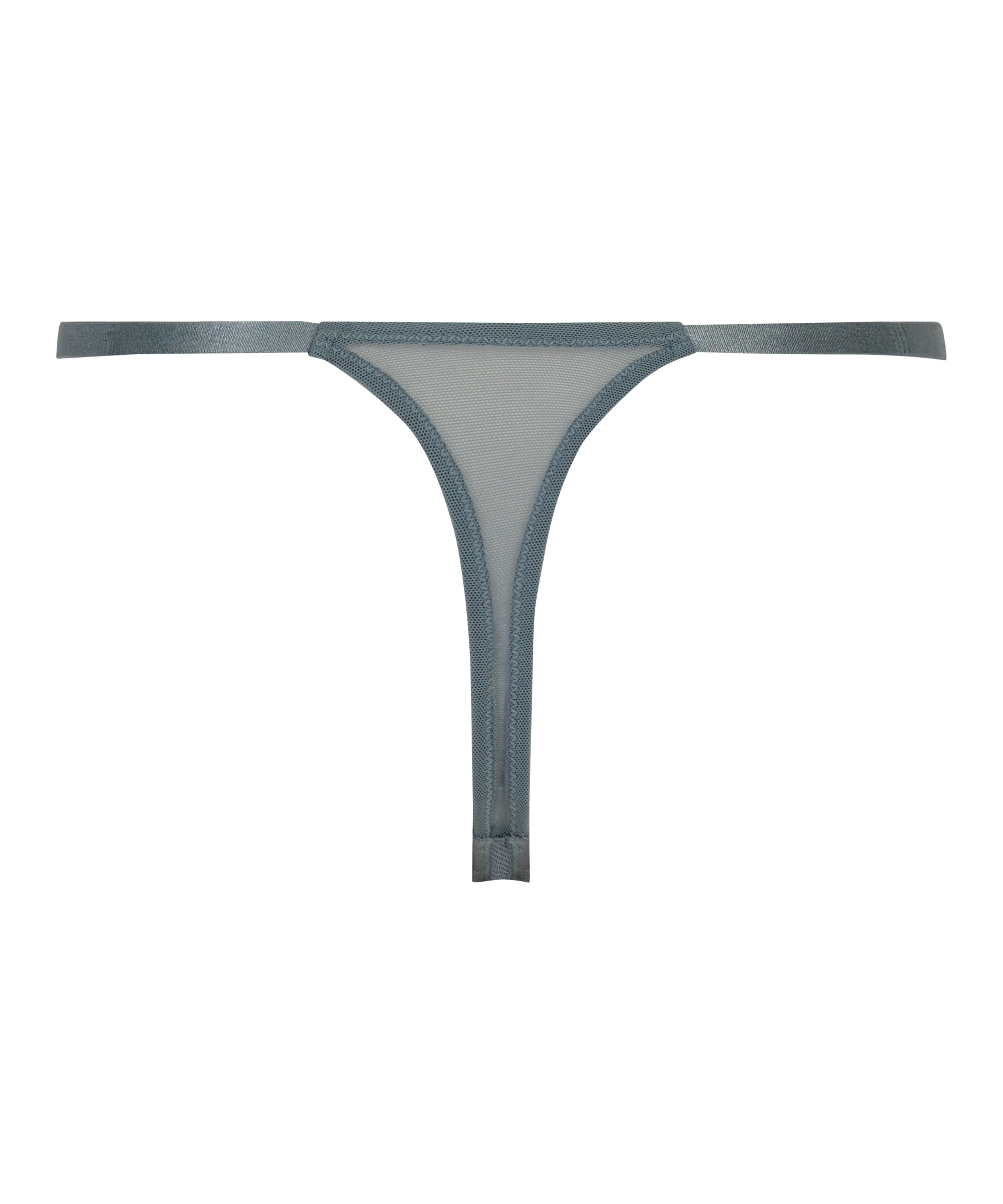 String taille haute Corby, Bleu, main